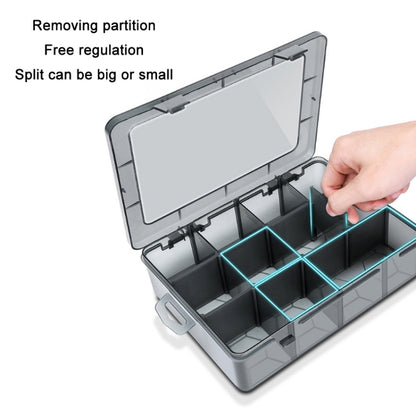 Multi-Compartment Sorted Electronic Parts Organiser, Specifications: 15 Grid - Storage Bags & Boxes by buy2fix | Online Shopping UK | buy2fix