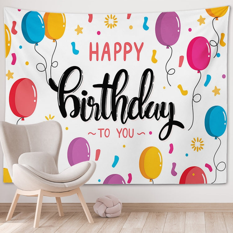 Happy Birthday Photo Backdrop Party Decoration Tapestry, Size: 150x130cm(GT56-1) - Camera Accessories by buy2fix | Online Shopping UK | buy2fix