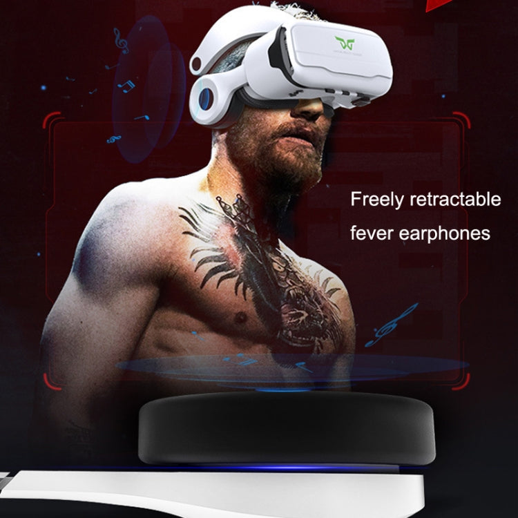 VR SHINECON G02EF+B03 Handle Mobile Phone 3D Virtual Reality VR Game Helmet Glasses With Headset - VR Headset by VR SHINECON | Online Shopping UK | buy2fix