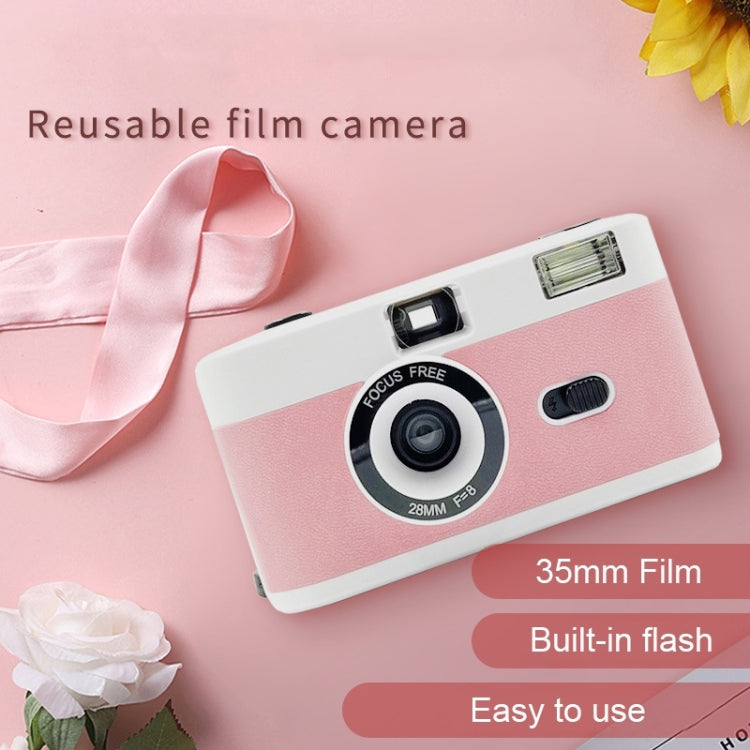 R2-FILM Retro Manual Reusable Film Camera for Children without Film(Black+Blue) - Consumer Electronics by buy2fix | Online Shopping UK | buy2fix