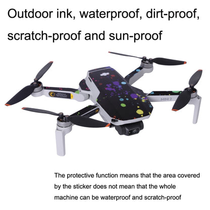 Sunnylife MM2-TZ452 For DJI Mini 2 Waterproof PVC Drone Body + Arm + Remote Control Decorative Protective Stickers Set(Big Eyes Monster) - Stickers by Sunnylife | Online Shopping UK | buy2fix