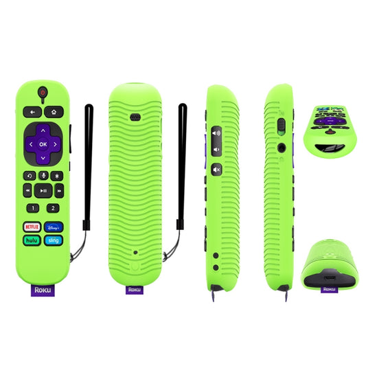 For TCL Roku Voice Remote Pro Y30 Remote Control Shockproof Silicone Protective Case(Luminous Green) - Consumer Electronics by buy2fix | Online Shopping UK | buy2fix