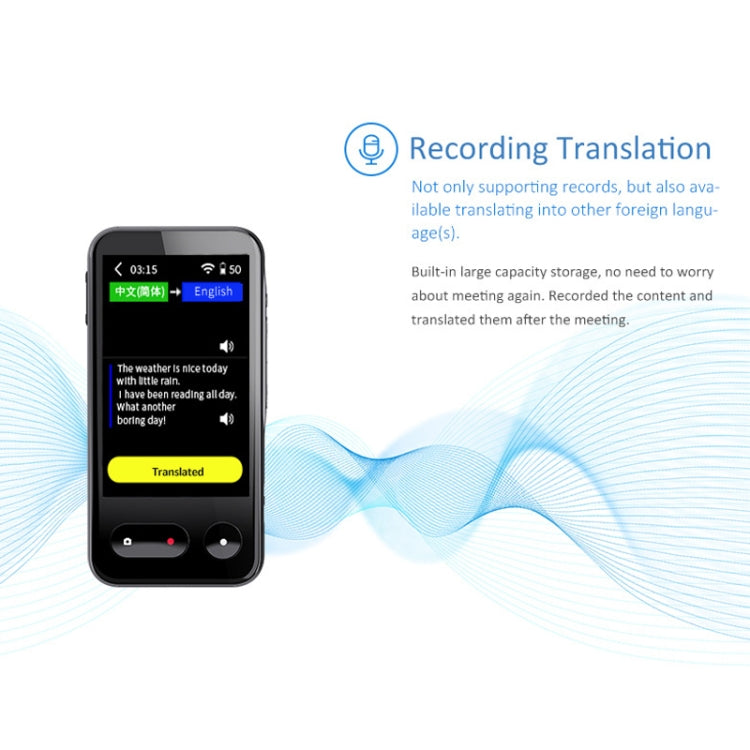 T7 4G Smart Voice / Photo / Recording Translation WIFI Translation Machine Supports 138 Languages - Consumer Electronics by buy2fix | Online Shopping UK | buy2fix