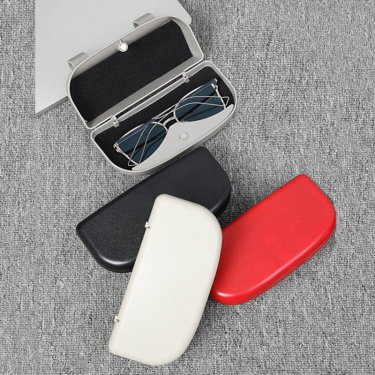 Multifunctional Car Glasses Box Car Sunshine Board Tickets Glasses Clamp(Black) - In Car by buy2fix | Online Shopping UK | buy2fix