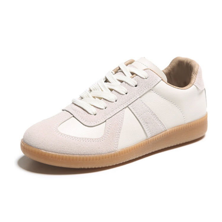 Couple Style Breathable Running Casual Sneakers, Size: Women 37(Beige) - Flat Shoes by buy2fix | Online Shopping UK | buy2fix