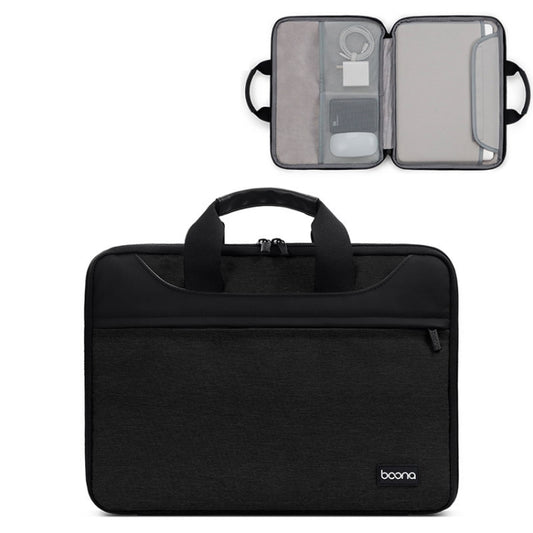 Baona BN-I003 Oxford Cloth Full Open Portable Waterproof Laptop Bag, Size: 16/17 inches(Black) -  by Baona | Online Shopping UK | buy2fix