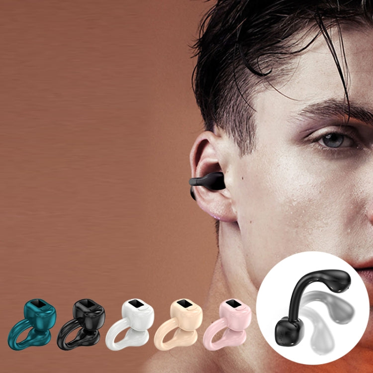 M10 IPX5 Waterproof Ear Clip Bluetooth Earphones, Style: Doble Green - Bluetooth Earphone by buy2fix | Online Shopping UK | buy2fix