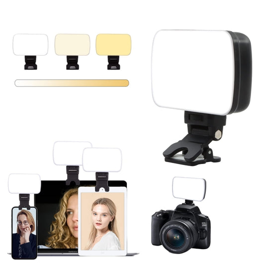 BL01 Rechargeable Video Conference Lighting With Three Color Temperature Stepless Dimming -  by buy2fix | Online Shopping UK | buy2fix