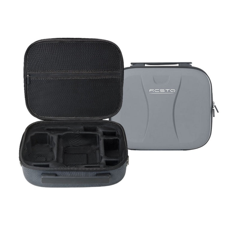 For DJI Mini 3 Pro RCSTQ Remote Control Portable Storage Bag(Grey) - Carry Cases & Bags by RCSTQ | Online Shopping UK | buy2fix