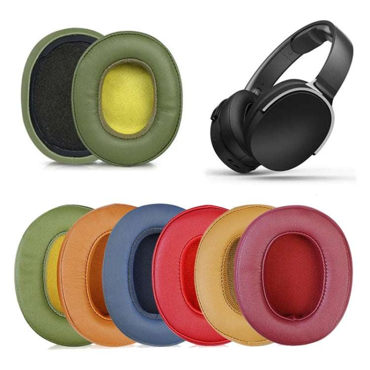 For Skullcandy Crusher 3.0 Wireless/ Crusher Evo /Crusher ANC/ Hesh 3 /VENUE Headphone 2pcs Ear Pads(Army Green) - Earmuff & Pad by buy2fix | Online Shopping UK | buy2fix