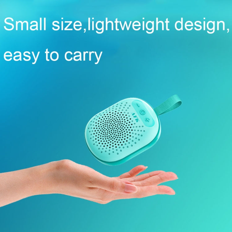 AFK BT-513 TWS Mini Portable RGB Light Bluetooth Speaker 3D Sound Effect Waterproof Bluetooth Audio(Pink) - Mini Speaker by AFK | Online Shopping UK | buy2fix