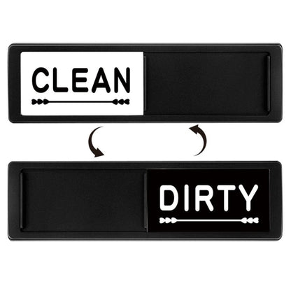 Dishwasher Magnet Clean Dirty Sign Double-Sided Refrigerator Magnet(Black Love) - Dish Washers & Accessories by buy2fix | Online Shopping UK | buy2fix