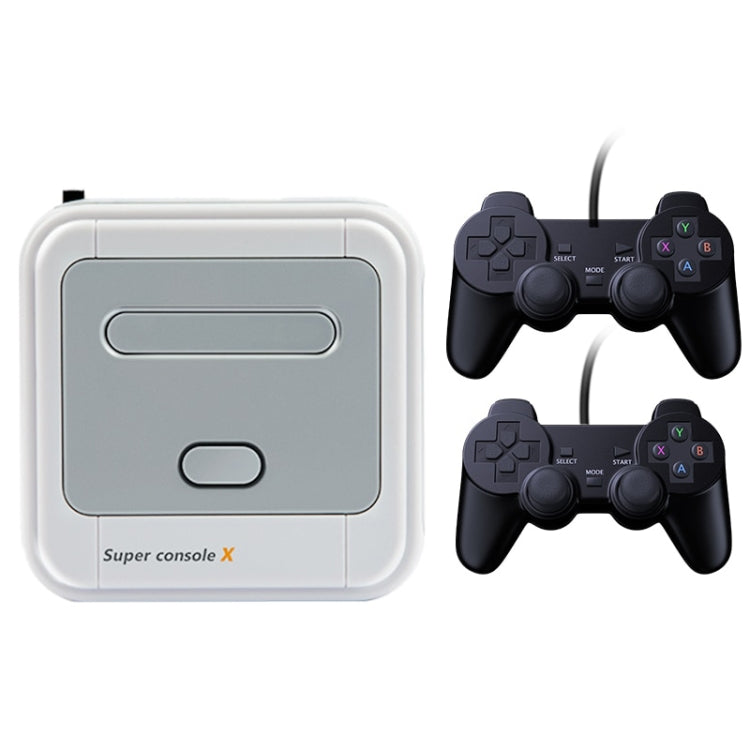 Super Console X 64G 30000+ Games Wired 4K HD 3D Double Game Console Box, UK Plug - Pocket Console by buy2fix | Online Shopping UK | buy2fix