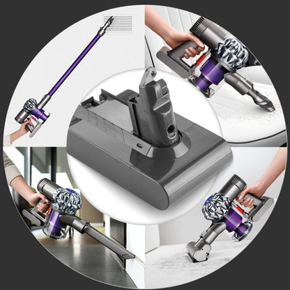 For Dyson V7 Series Battery 21.6V Vacuum Cleaner Accessories Sweeping Machine Battery Spare Power, Capacity: 3500mAh - Dyson Accessories by buy2fix | Online Shopping UK | buy2fix