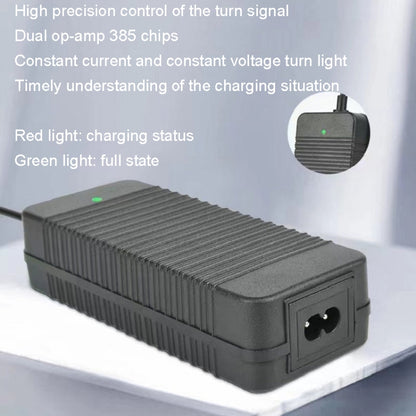 42V 2A T-head Electric Scooter Smart Charger 36V Lithium Battery Charger, Plug: AU - Accessories & Parts by buy2fix | Online Shopping UK | buy2fix