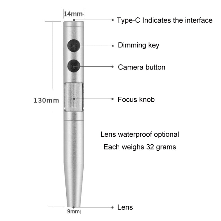 5 Million Digital Electron Microscope Magnifying Dermatoscope, Specification: B008+Z04 Universal Bracket+10 inch Screen - Digital Microscope by buy2fix | Online Shopping UK | buy2fix