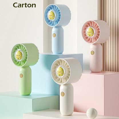 Hand Holds Small Fan Portable Mini Pocket Fan, Style: Green Duck - Electric Fans by buy2fix | Online Shopping UK | buy2fix