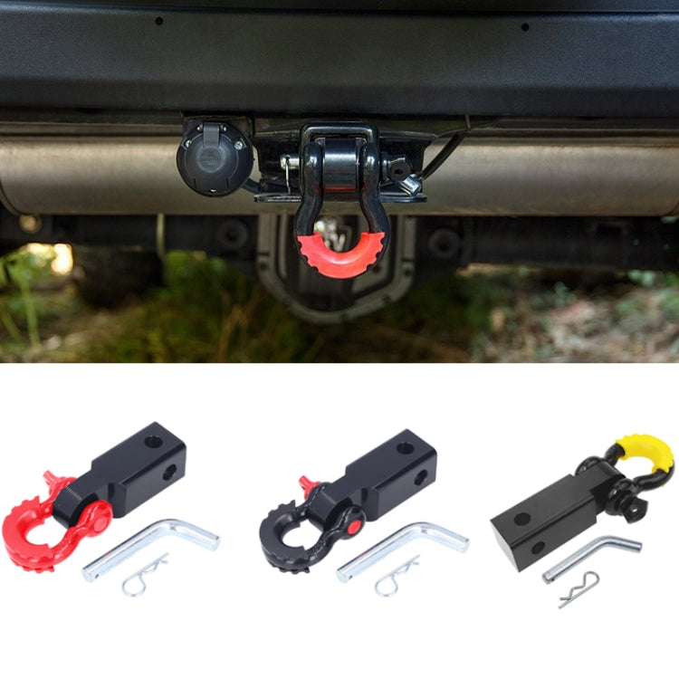 Solid Trailer Arm Off-Road Vehicle Rear Bumper Modified Traction Connector, Color: Black Red - Towing Bars by buy2fix | Online Shopping UK | buy2fix