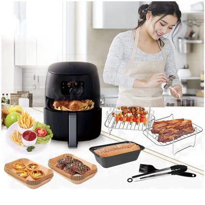 For Ninja 3.7-4.2QT Air Fryer Accessories 6 in 1 Set - Kitchen Machine Accessories by buy2fix | Online Shopping UK | buy2fix