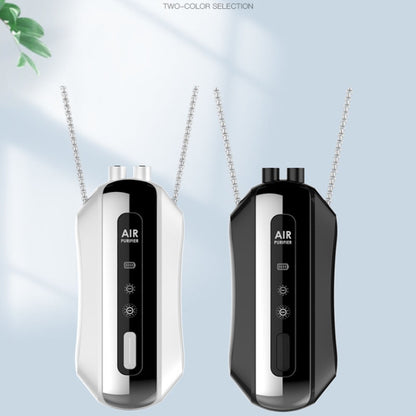 Portable Negative Ion Air Purifier Home Hanging Neck Purifier, Style: Chain Style (White) - Air Purifiers & Parts by buy2fix | Online Shopping UK | buy2fix