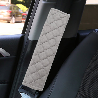 Car Seat Belt Protector Soft Extended Shoulder Pads, Color: Grey - Seat Belts & Padding by buy2fix | Online Shopping UK | buy2fix