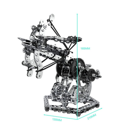 ZBToys 815pcs High Difficulty Metal Model Assembled Intelligence Hand Assembled Screwdriver Gear Transmission Mechanical Blocks - Building Blocks by ZBToys | Online Shopping UK | buy2fix