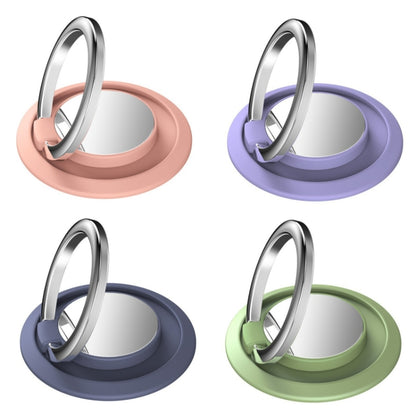 5pcs Car Magnetic Metal Ring Buckle Mobile Phone Holder(Lavender Gray) - Ring Holder by buy2fix | Online Shopping UK | buy2fix