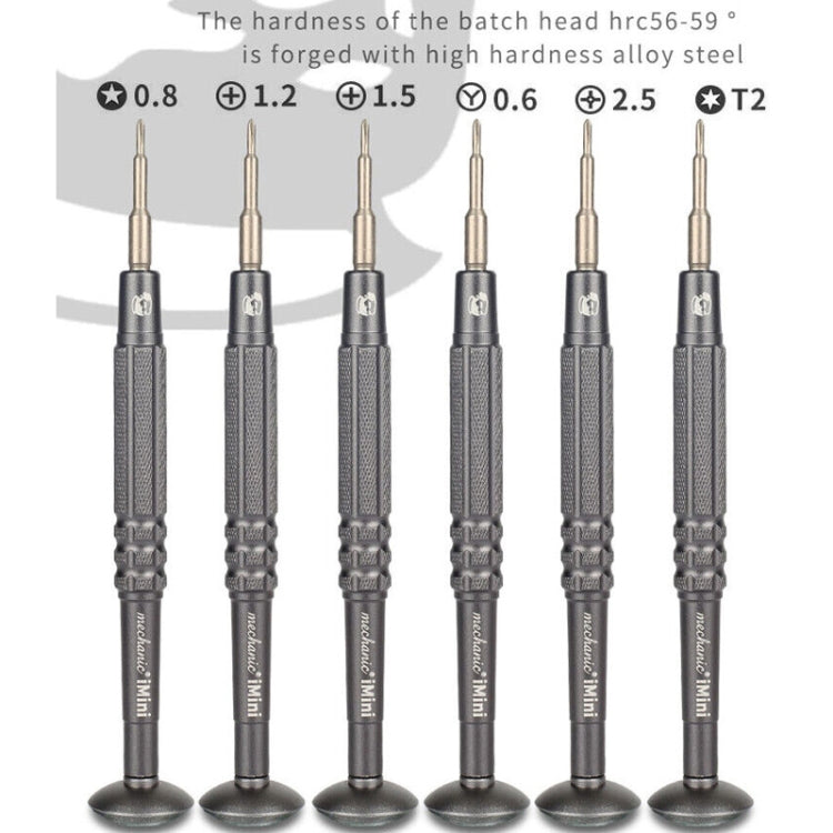 MECHANIC iMini Series Mobile Phone Repair Glasses Screw Batch Clock Tool, Series: Phillips 1.5 - Screwdriver by MECHANIC | Online Shopping UK | buy2fix