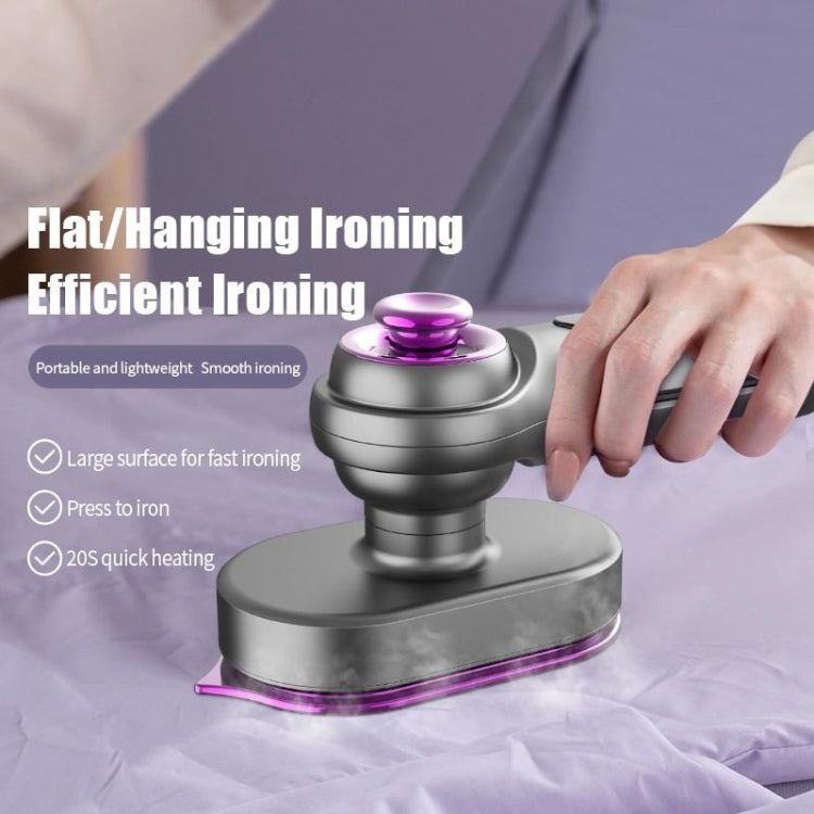 30W Mini Steamer Rotary Folding Iron Insulation Anti-Scald Garment EU Plug(White) - Garment Steamer by buy2fix | Online Shopping UK | buy2fix