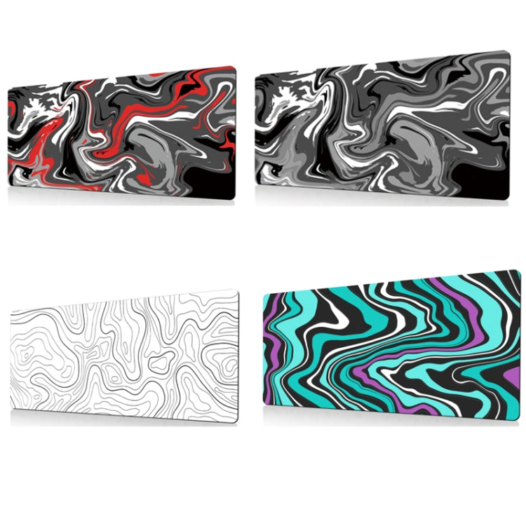 Large Abstract Mouse Pad Gamer Office Computer Desk Mat, Size: 300 x 700 x 2mm(Abstract Fluid 1) - Mouse Pads by buy2fix | Online Shopping UK | buy2fix