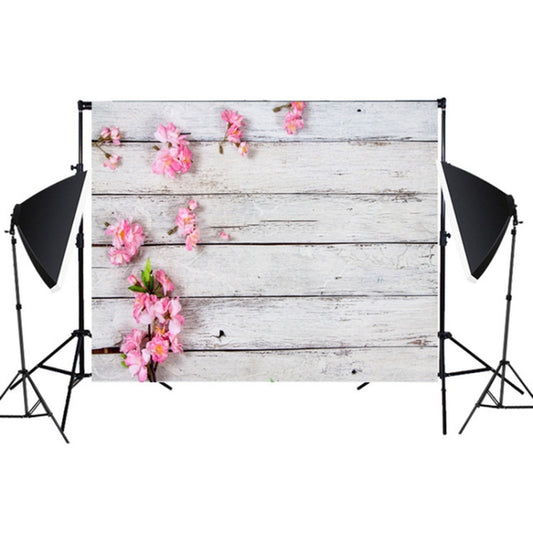 1.25m x 0.8m Wood Grain 3D Simulation Flower Branch Photography Background Cloth(MB19) - Wood Floor by buy2fix | Online Shopping UK | buy2fix