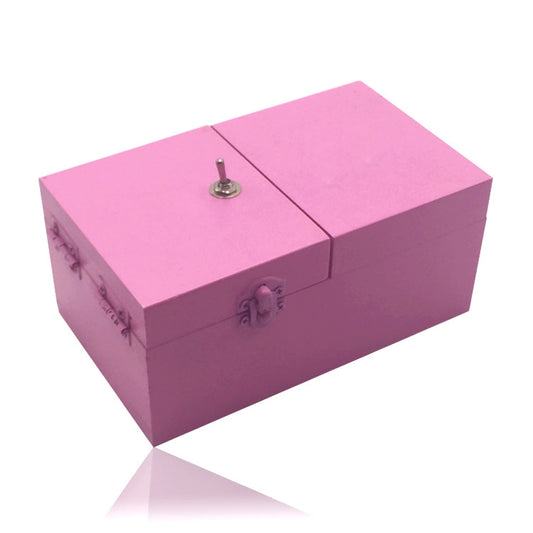 Creative Funny Present Novel Wooden Anti-stress Toy without Logo(Pink) - Fidget Cube by buy2fix | Online Shopping UK | buy2fix