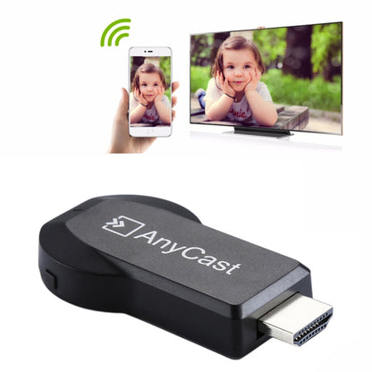 AnyCast M2 Plus Wireless WiFi Display Dongle Receiver Airplay Miracast DLNA 1080P HDMI TV Stick for iPhone, Samsung, and other Android Smartphones(Black) - Consumer Electronics by buy2fix | Online Shopping UK | buy2fix