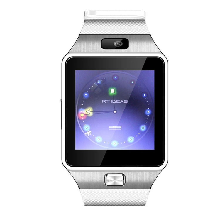 DZ09 1.56 inch Screen Bluetooth 3.0 Android 4.1 OS Above Smart Watch Phone with Bluetooth Call & Call Reminder & Sleep Monitor & Pedometer & Sedentary Reminder & Calendar & SMS & Audio and Video Player & Anti-loss Function(White) - Smart Wear by buy2fix | Online Shopping UK | buy2fix