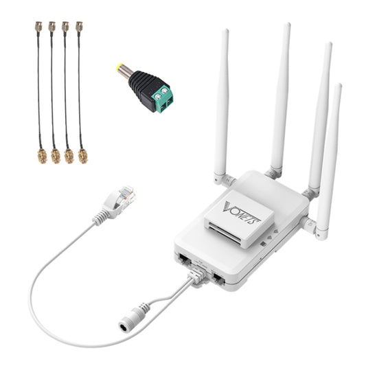 VONETS VAR600-H 600Mbps Wireless Bridge WiFi Repeater, With 4 Antennas + DC Adapter Set - Wireless Routers by VONETS | Online Shopping UK | buy2fix