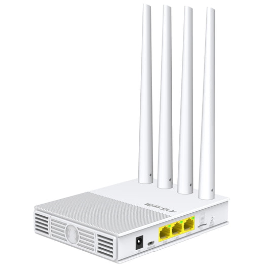 COMFAST WS-R642 300Mbps 4G Household Signal Amplifier Wireless Router Repeater WIFI Base Station with 4 Antennas, European Edition EU Plug - Wireless Routers by COMFAST | Online Shopping UK | buy2fix