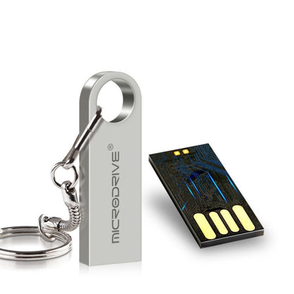 MicroDrive 8GB USB 2.0 Metal Waterproof High Speed U Disk(Pink) - USB Flash Drives by MicroDrive | Online Shopping UK | buy2fix