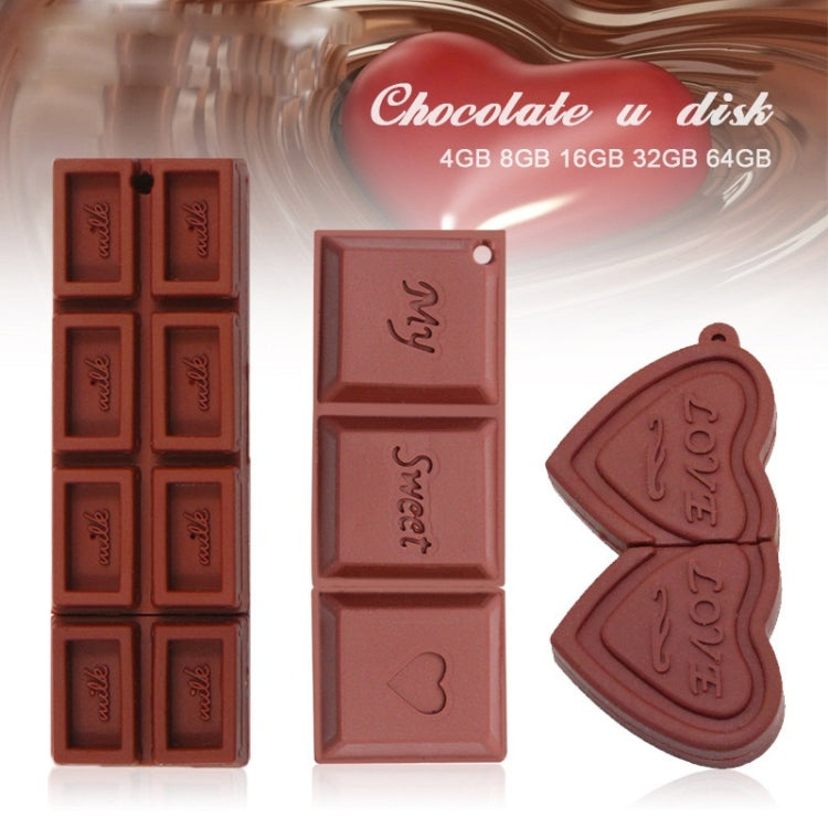 MicroDrive 8GB USB 2.0 Creative Chocolate U Disk - Computer & Networking by MicroDrive | Online Shopping UK | buy2fix