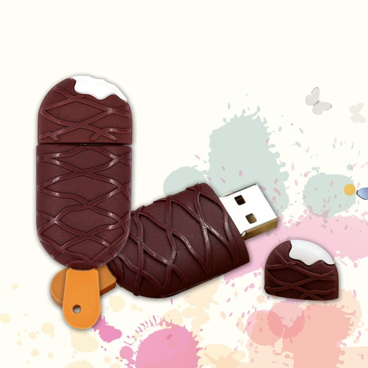 MicroDrive M4 4GB USB 2.0 Creative Ice Cream U Disk - USB Flash Drives by MicroDrive | Online Shopping UK | buy2fix